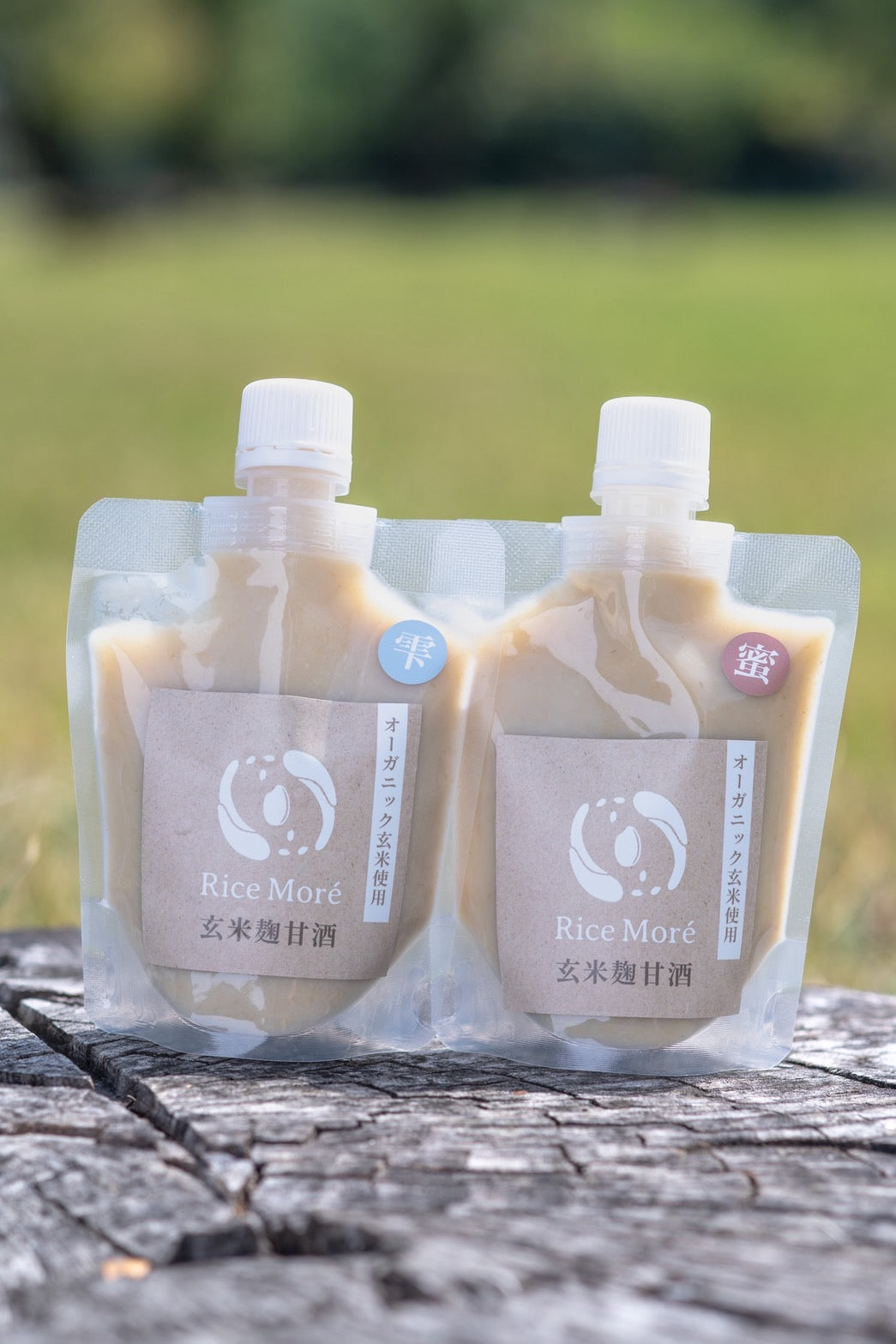 オーガニック玄米甘酒2種】蜜・雫お試しセット – RiceMoré